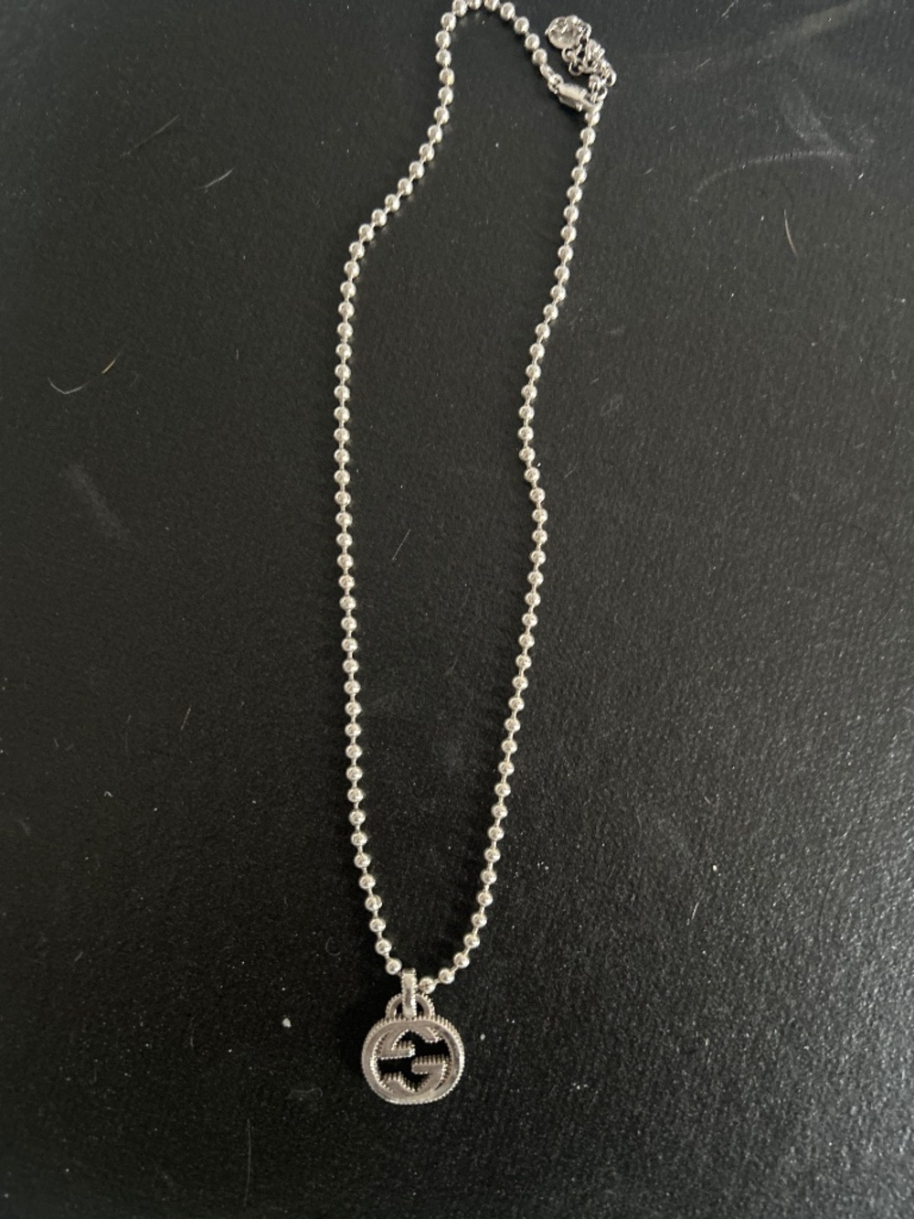 925 stirling silver Gucci necklace